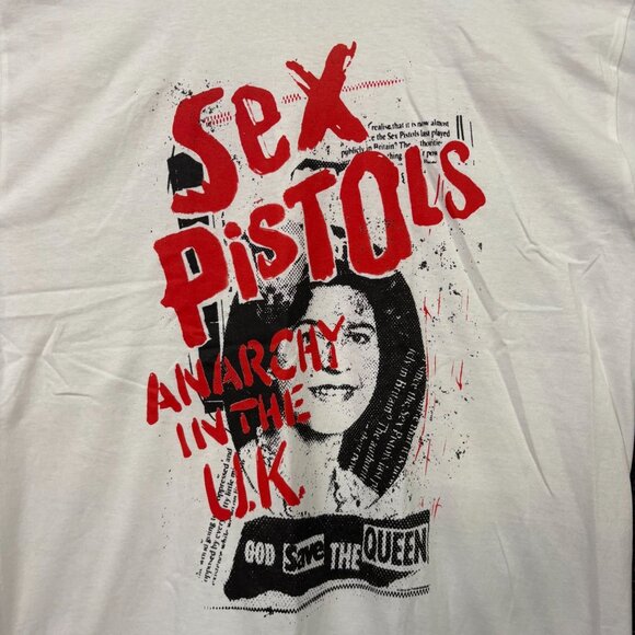 Sex Pistols Anarchy in the UK God Save the Queen T-Shirt XL - Picture 2 of 4